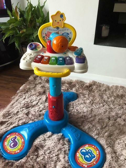 vtech sit to stand music centre tesco